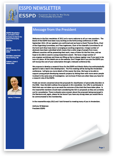 Newsletter Archive - ESSPD